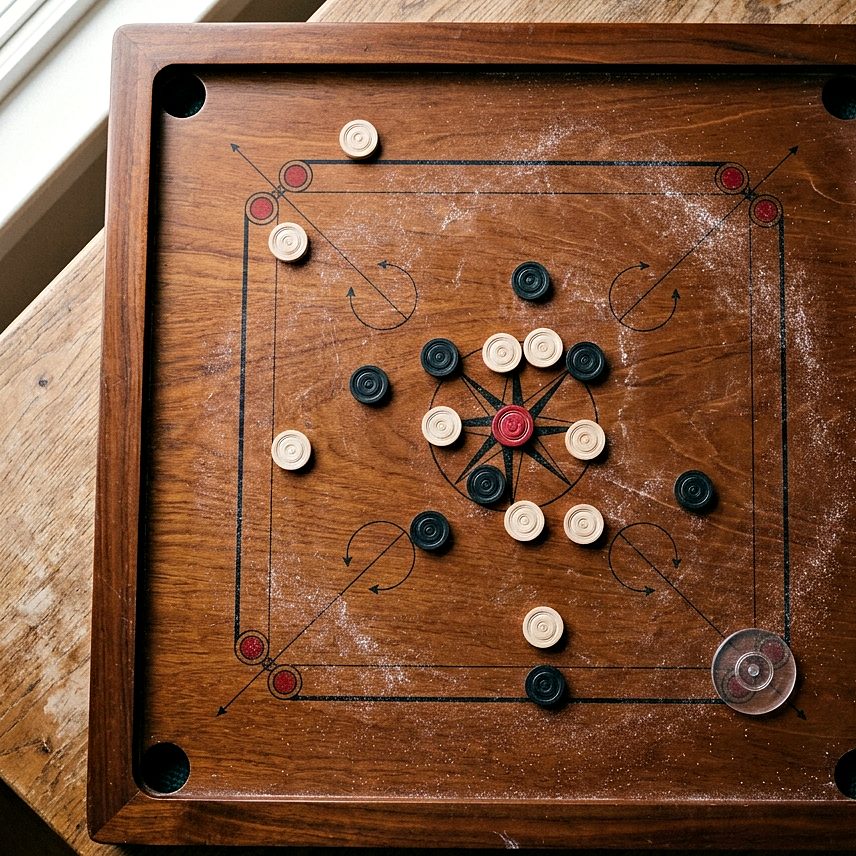 Carrom Boards manufactured and exported by Divine Cuts, Punjab, India