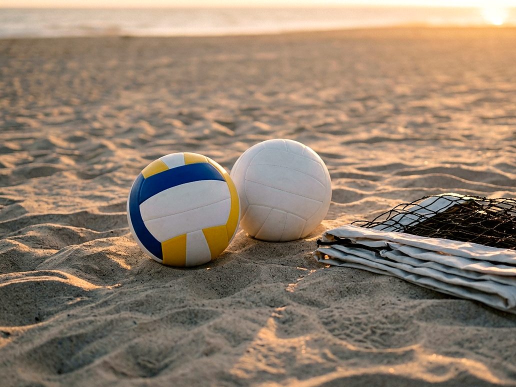Volleyball Equipment manufactured and exported by Divine Cuts, Punjab, India