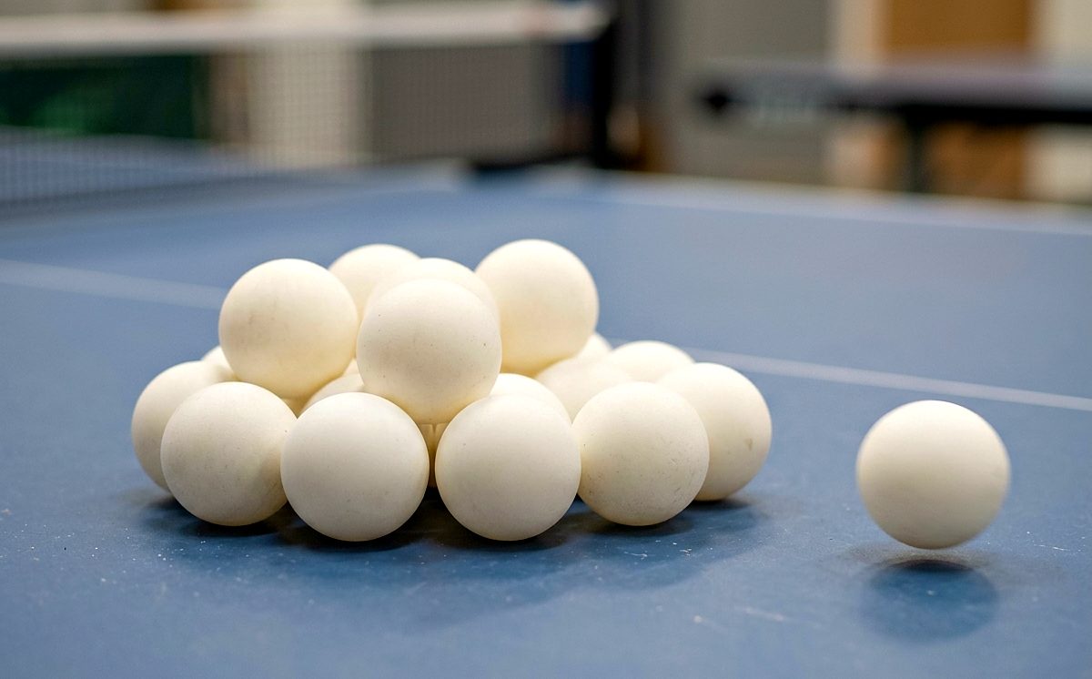 Table Tennis Balls manufactured and exported by Divine Cuts, Punjab, India