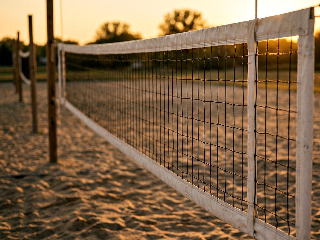 Volleyball Nets manufactured and exported by Divine Cuts, Punjab, India